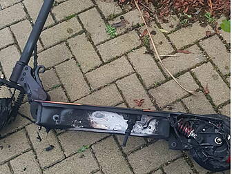 Safety Warning After Scooter C...
